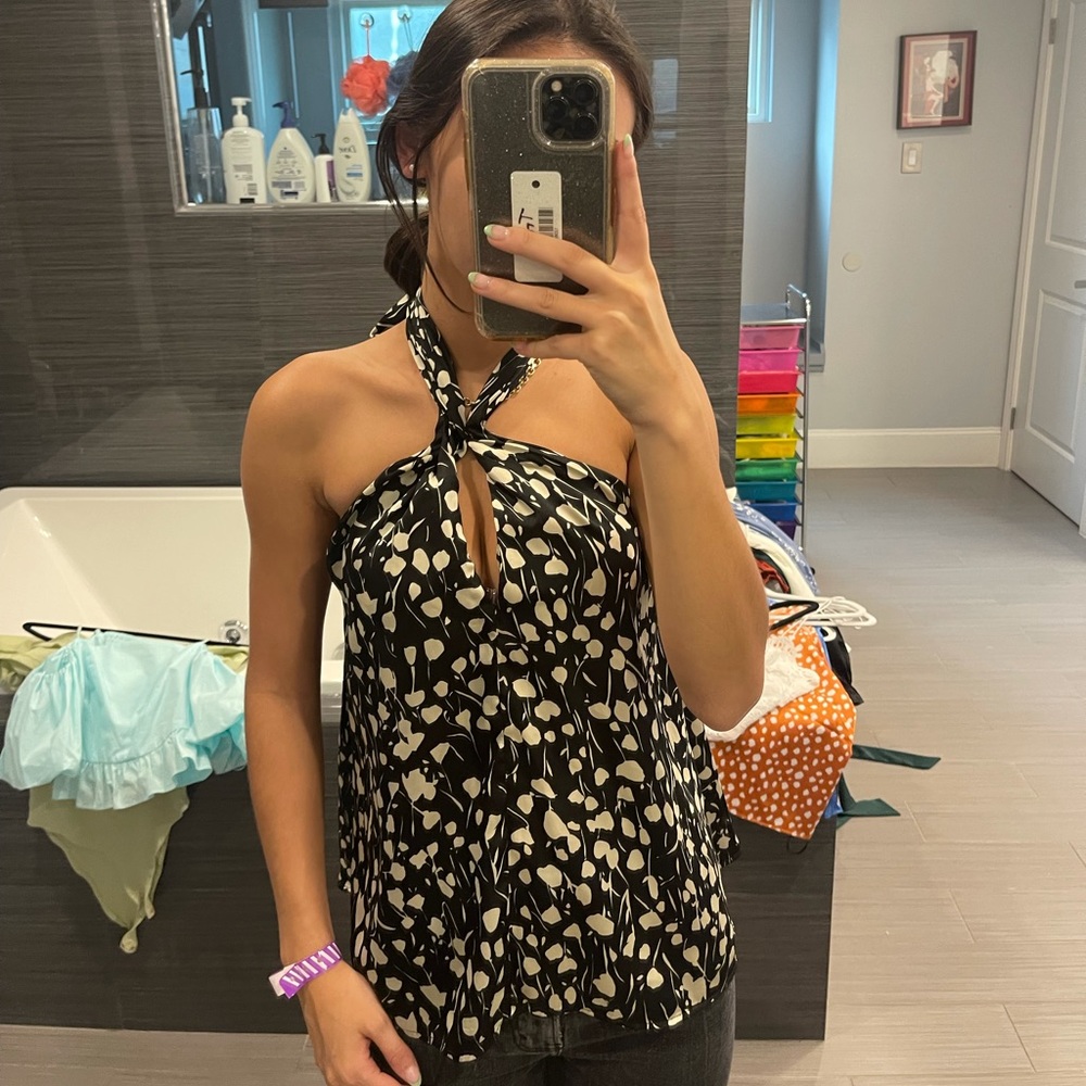 zara halter top